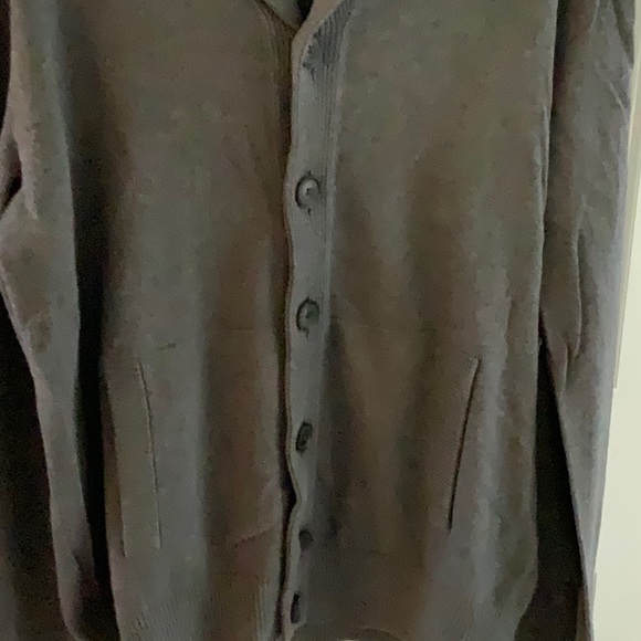 Price Firm! NWOT. Gap Cotton Cashmere roll collar sweater. Size large. Gray - Picture 2 of 3